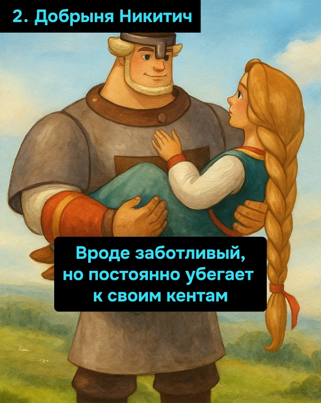 С Ильёй спокойно: и дом в порядке, и враги боятся, и борщ...