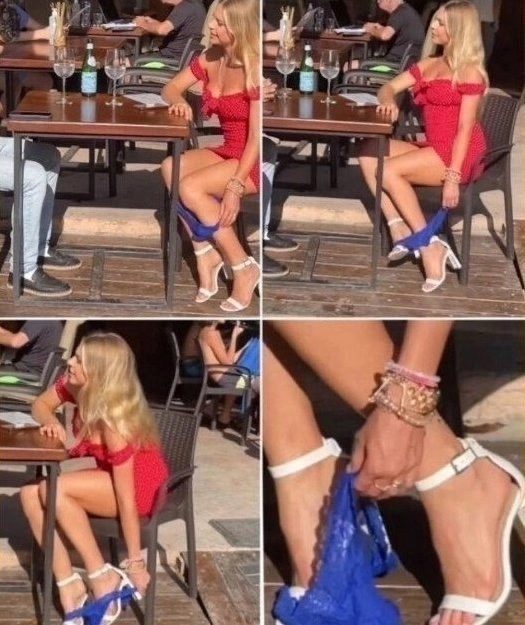Не знаю, что она задумала, но мне за неё стыдно 😂