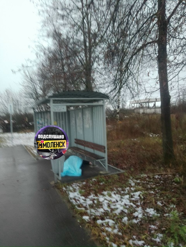 ‼В Смоленске на остановке обнаружили тело мужчины
???...