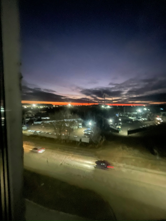 Рассвет очень красивый сегодня утром😍