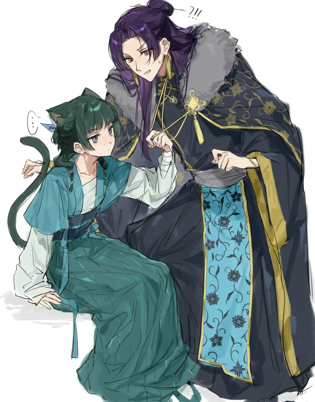 Утро с Женькой и Мяомяо от YuiKisezu.
❤ #арт@advance_empire | #kusuriya