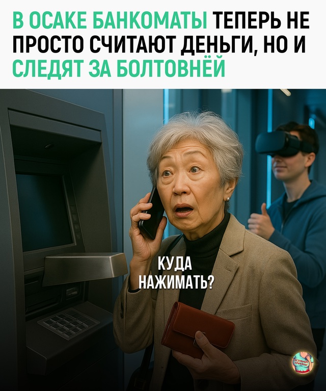 Теперь банкомат не только считает, но и подслушивает —...