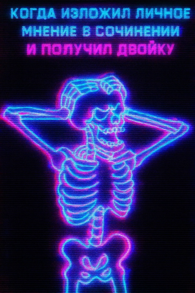 Примерно такие же чувства у меня вызывали тройки по му?...