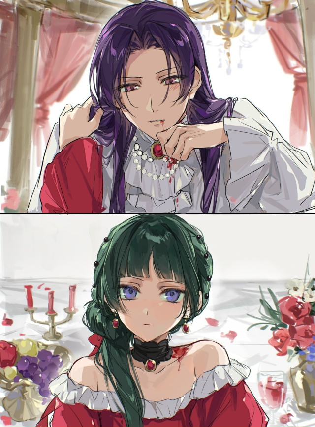 В ночь с Женькой и Маомао от YuiKisezu.
❤ #арт@advance_empire | #kusur...