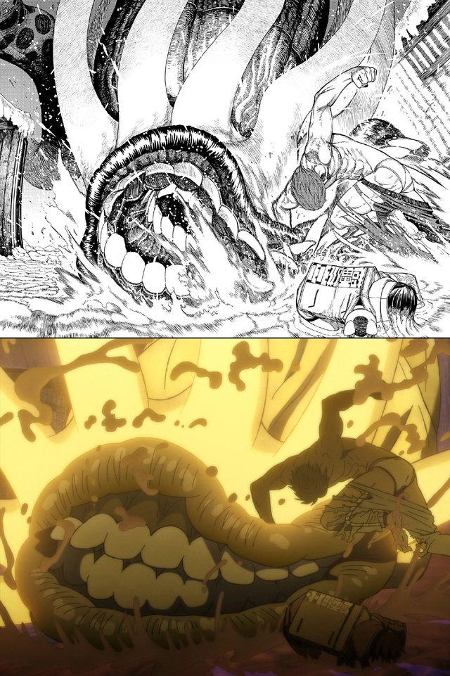 Сравниваем «Дандадан» - манга х 2 серия 2-го сезона аним?...