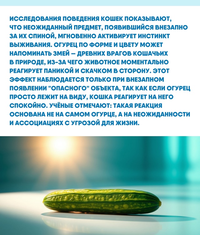 Неожиданная паника у кошек — результат тонкой настрой...
