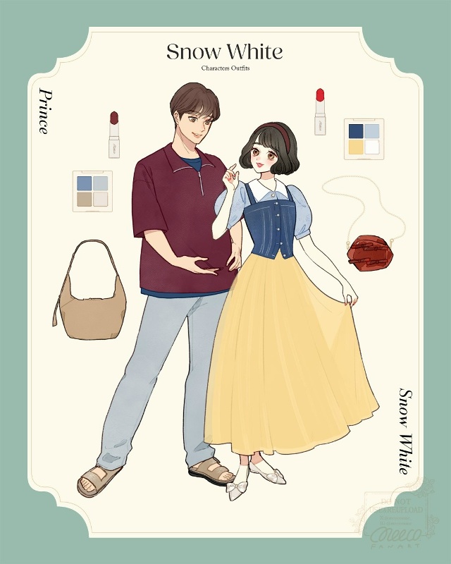 #Disney /Дисней
Стильные летние образы парочек Диснея от ...