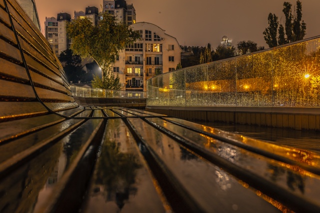 🤩Красивый, влажный и блестящий вечерний Воронеж