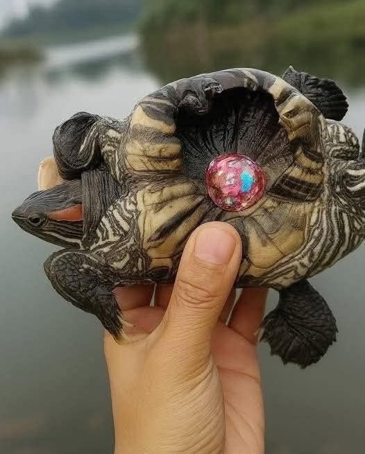 Никогда не раскрашивайте панцирь черепахи!
Раскрашив?...