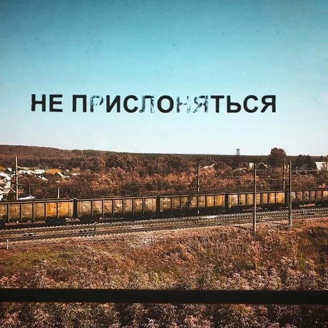 Вид из электрички из лета в зиму