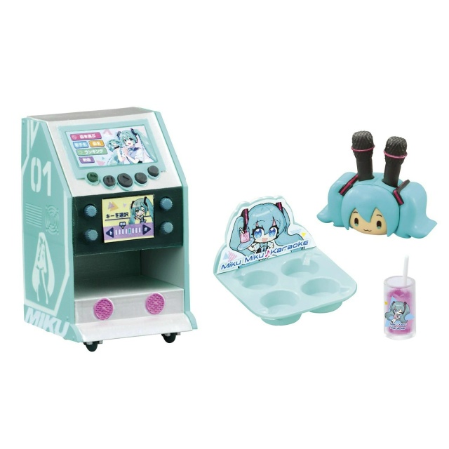 Мику зовет в караоке! Собери свою музыкальную диораму! ...