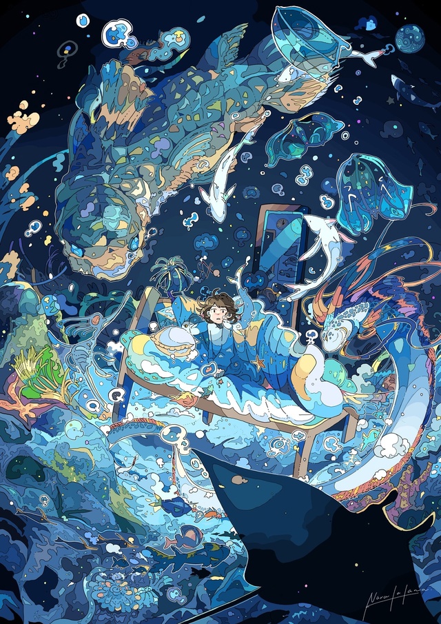 #Art
💙🌊💙 от Nara_lalana