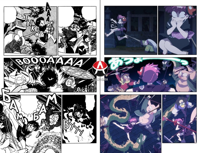 ❤ Сравниваем «Ранма 1/2»: манга х 3 серия 2 сезона ремейк?...