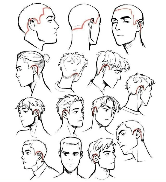 Волосы
Sketch, Characters