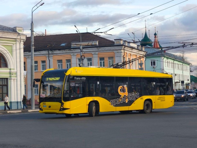 Городской транспортный парк пополнят 16 новых троллейб...