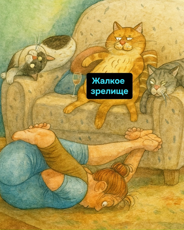 Наташа, мы так умеем от рождения. Ты зря стараешься, чел...