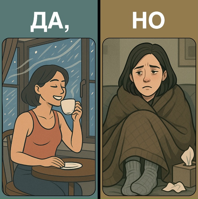 🍂 Осень — время простуд
Да, ты можешь ходить по улиц?...