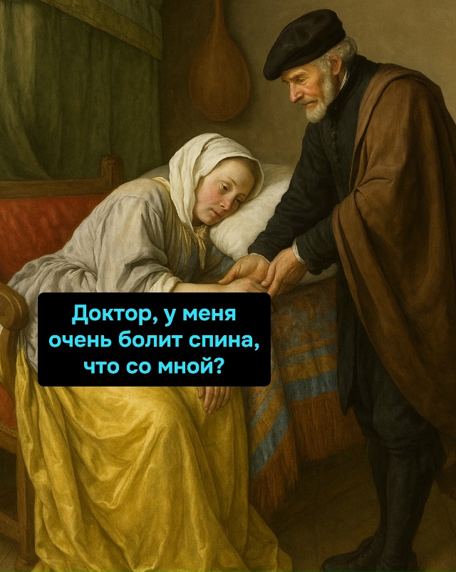 Спина не болит, это просто позвоночник подаёт заявлени...