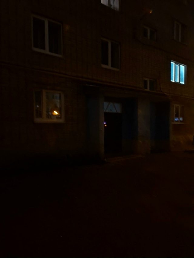 🙄УК «Тр@с» оставил жителей в темноте. Колеса прокалыв?...