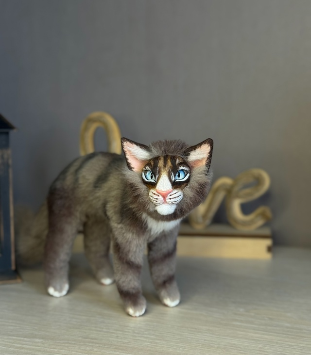 Коршун🩵🤎
Кукла в смешанной технике из полимерной гл?...