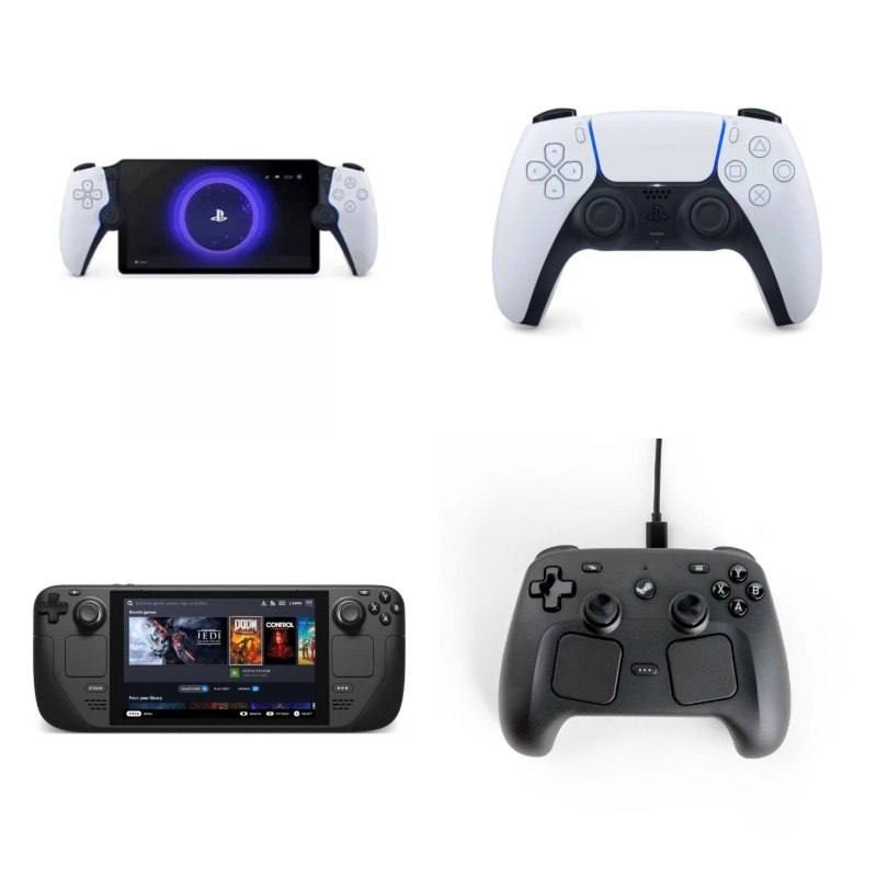 Дизайнеры Sony: «Давайте разрежем геймпад на две части, вставим экран и сделаем портативку».
Дизайн