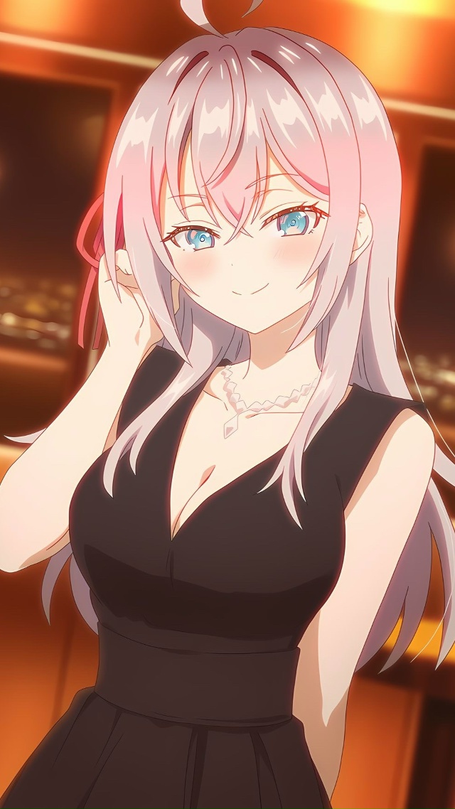 Аниме: Аля иногда кокетничает со мной по-русски