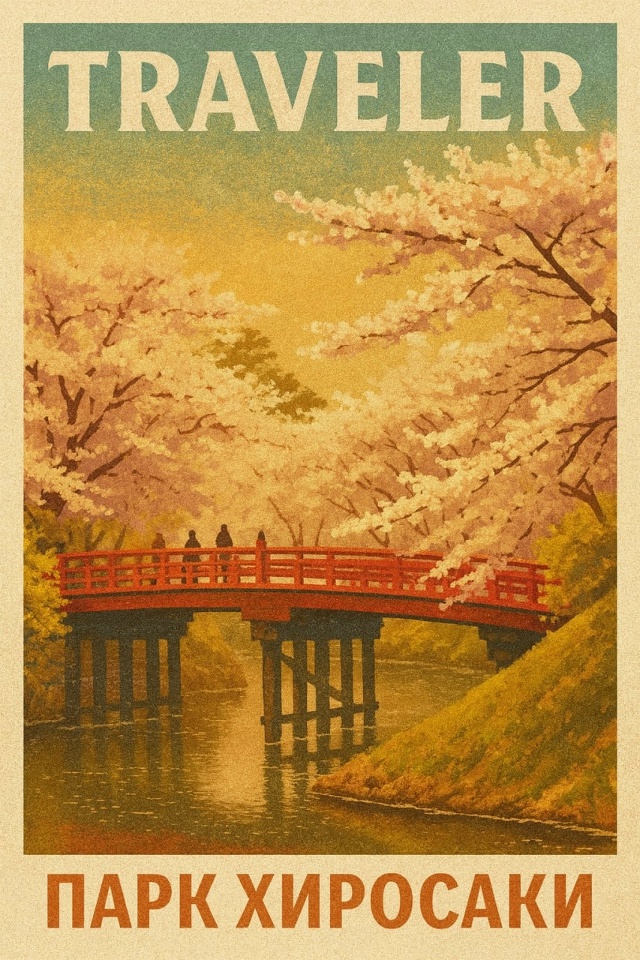 ? Парк Хиросаки — одно из главных мест Японии для вст?...