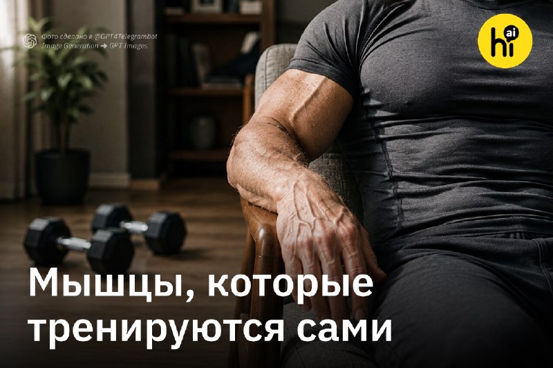 ⚡️ Мышечные биоимпланты, которые тренируются сами, создали китайские ученые
Китайские ученые создал