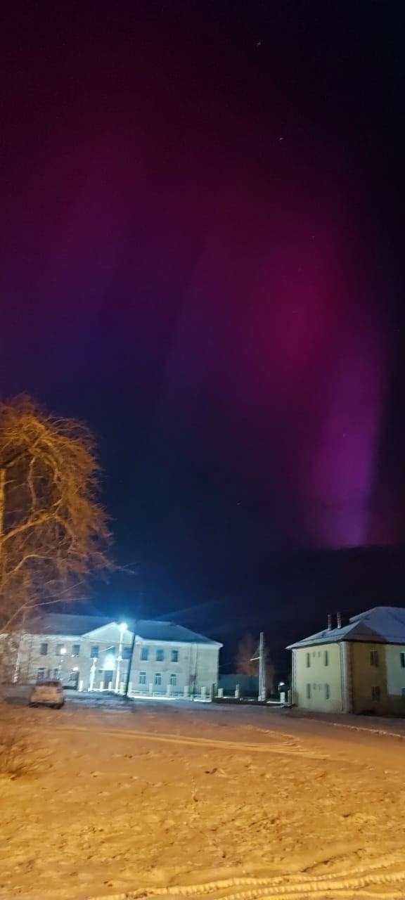 😍В Свердловской области заметили северное сияние
К?...