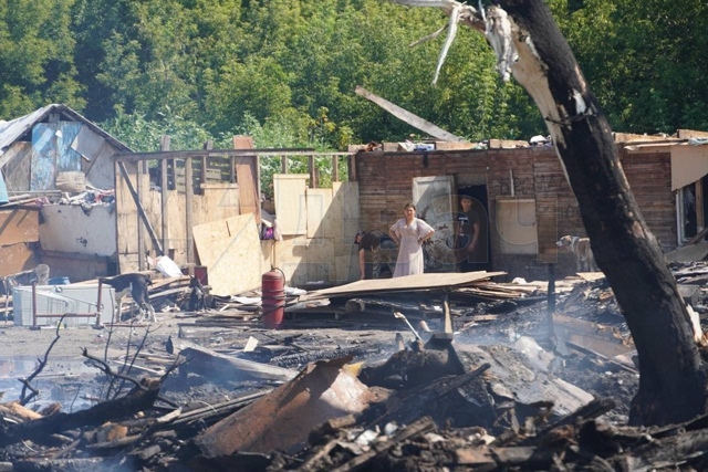 Цыганские дома сгорели под Самарой — пожар уничтожил ?...