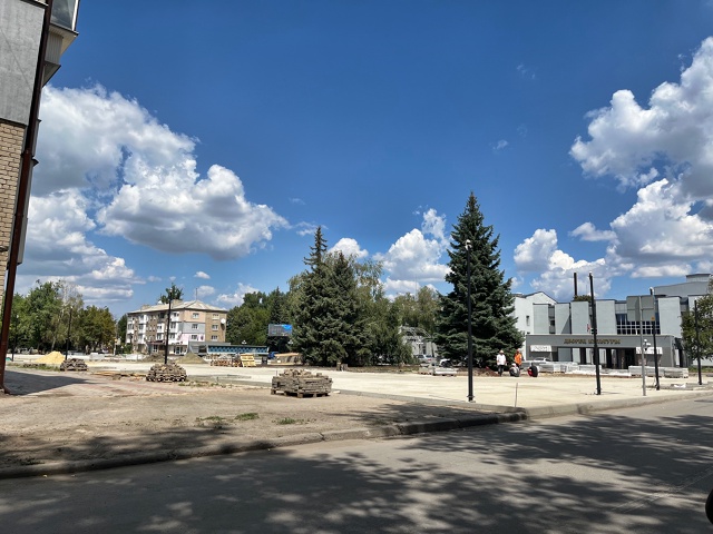 Площадь Мира преображается 👍🏻 👍🏻 👍🏻