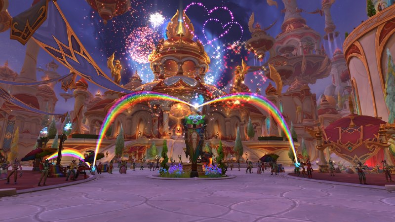 В World of Warcraft стартовал первый в истории игры официальный гей-парад (экстремизм в РФ)
Blizzar