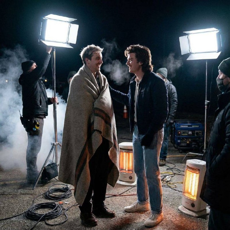 На съемках нового сезона 🤭🤫