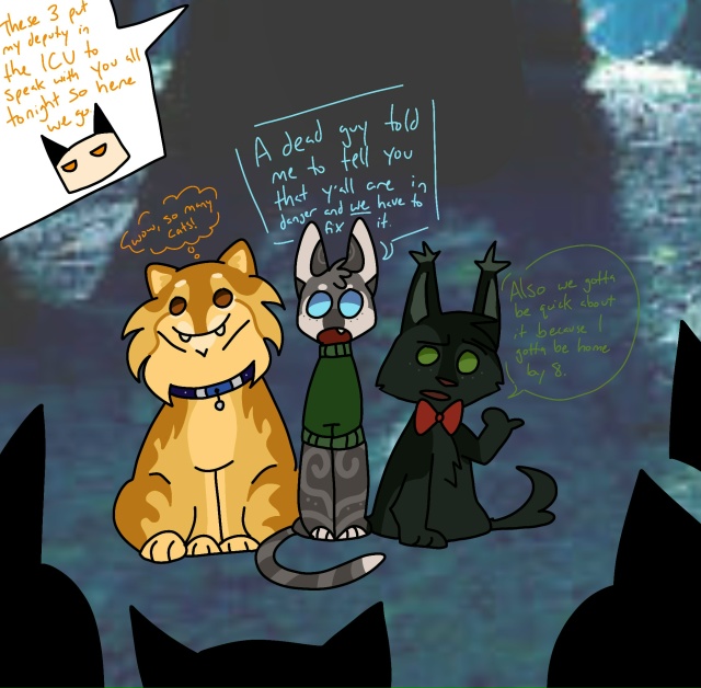 — Эти трое отправили моего глашатая в реанимацию, лишь...