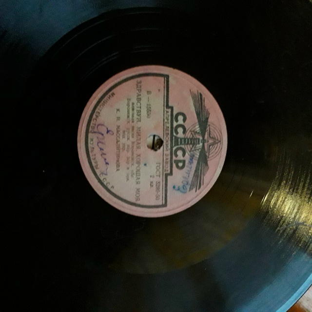 Кто нибудь пластинками интересуется