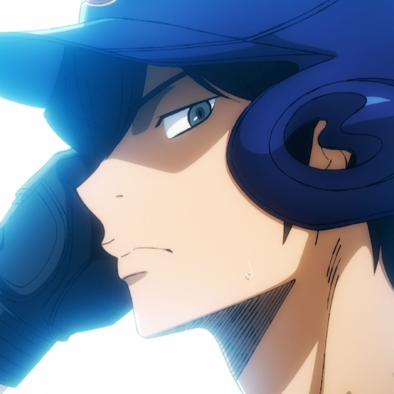 Победный питч
Трансляция аниме-сериала "Путь аса: Акт II 2" (Diamond no Ace: Act II Second Season)