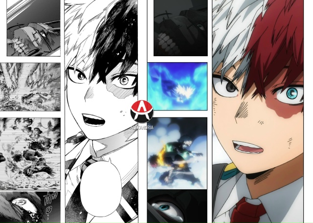 ⚡ Сравниваем [club85320806|«Моя Геройская Академия»]: манга ?...