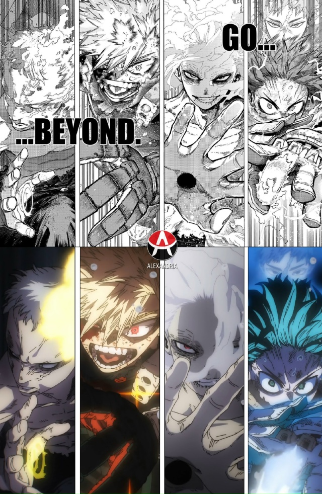 🔥 Сравниваем [club85320806|«Моя Геройская Академия»]: манга ...