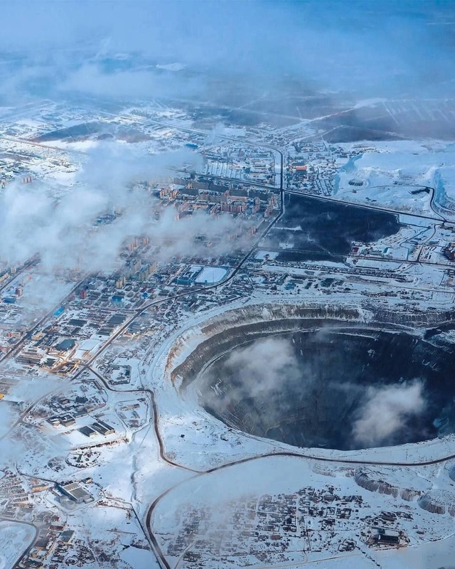 Мирный в Якутии — город, рожденный алмазами. Здесь нах?...