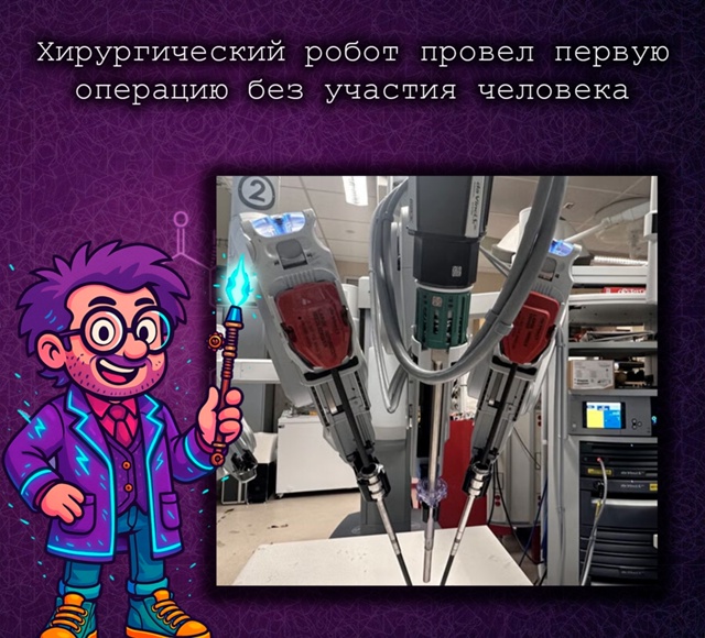 Хирургический робот впервые сам удалил орган — почти ?...