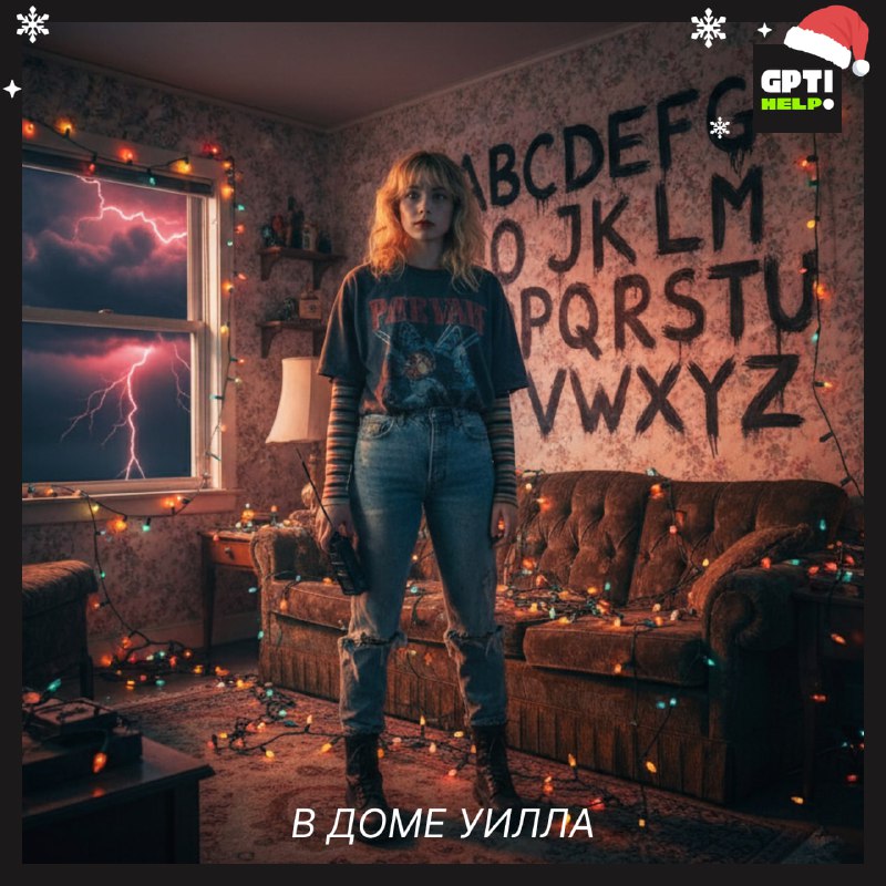 #GPTbanana: Генерим фото в стиле культового сериала!
👻 Смотрите финальный сезон «Stranger Things»
