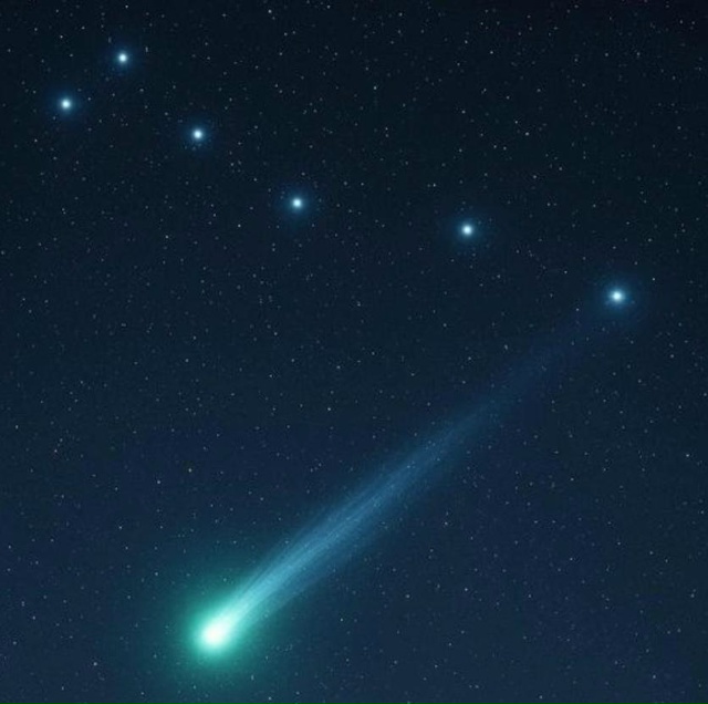 ☄В небе над Прикамьем можно увидеть самую яркую комет?...