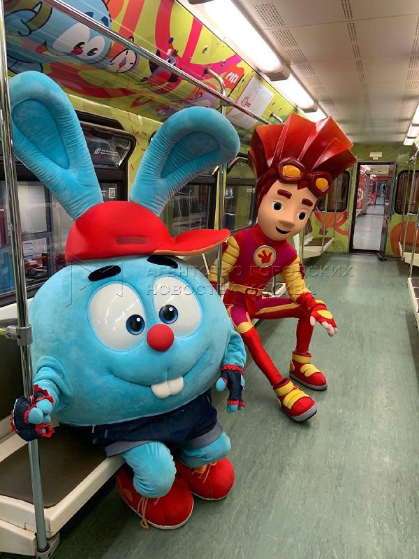 👾Новые Тройки со «Смешариками» и «Фиксиками» выпустили ко Дню анимации Купить их можно на стойках