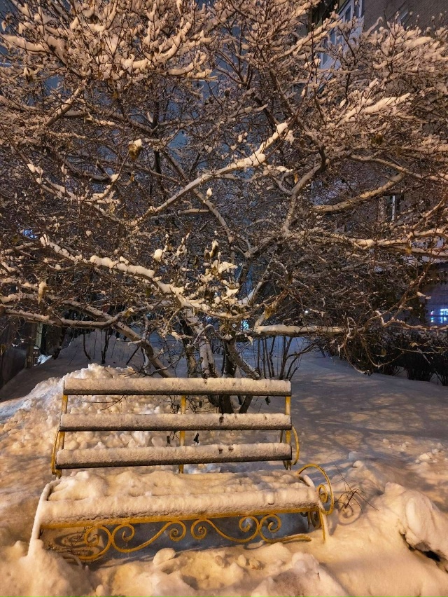 Атмocфepныe кaдpы зимнeгo Ηoвocибиpcкa