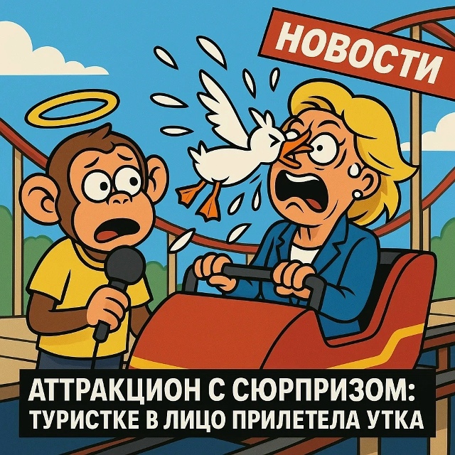 Безумные приколы
Поход в парк развлечений должен прин?...