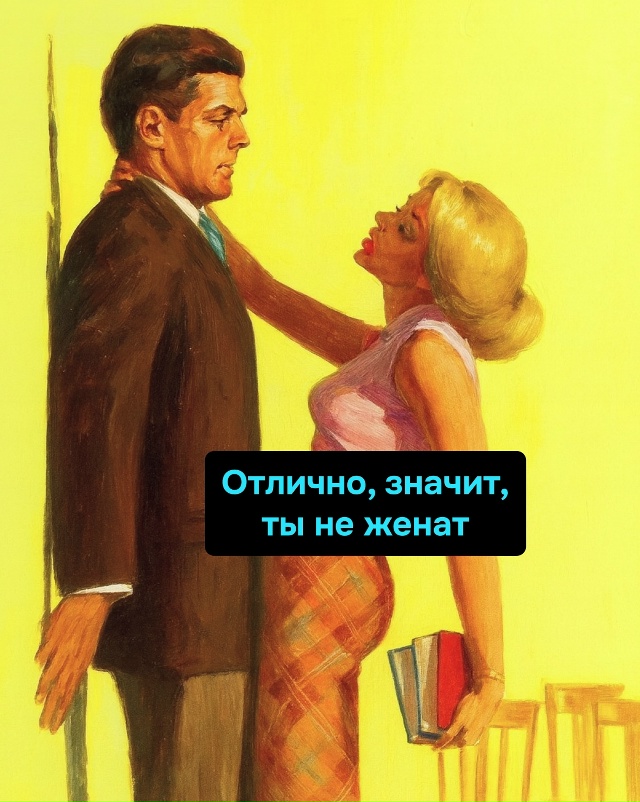 Главное — статус «не женат», а остальное как-нибудь пе?...