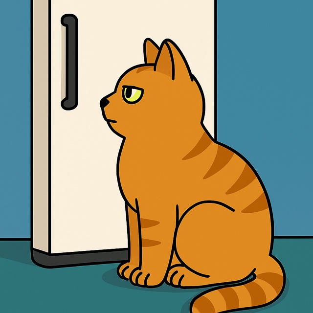 Некоторые коты уверены, что если долго и молча смотрет?...