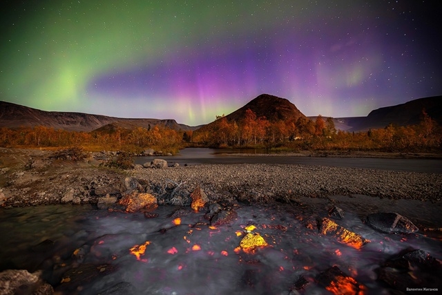 Северянин запечатлел в Хибинах «сияние на земле»🤩
В...