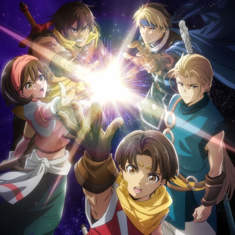 Герои в сборе!
Новый постер аниме по игре "Фантазии речных заводей" (Gensou Suikoden).
Сериал от