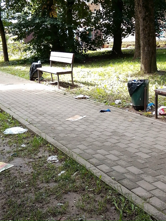 Вот в таком сраче наши дети играют. Когда уже начнут во ...